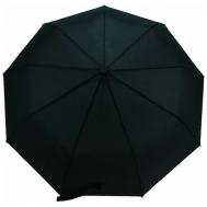 Зонт , полуавтомат, 3 сложения, купол 102 см., 9 спиц, система «антиветер», чехол в комплекте, черный Lantana Umbrella