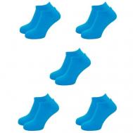 Носки , 5 пар, размер 43/46, голубой LORENZLINE