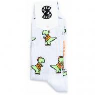 Носки , размер 35-40, белый Super Socks