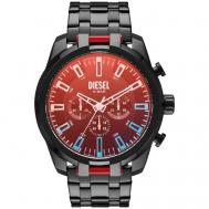 Наручные часы  Split DZ4589, черный, красный Diesel