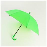 Зонт-трость , полуавтомат, зеленый Funny Toys