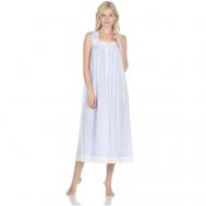 Сорочка  средней длины, размер XL, голубой Eileen West