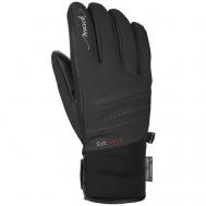 Перчатки  Tomke Stormbloxx, водонепроницаемый материал, с утеплением, размер 6.5, черный REUSCH