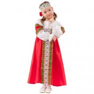 Русский народный костюм для девочки "Марьюшка" (9480) 110 см Пуговка