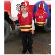 Детский костюм МЧС пожарного МХ-КС02 32/110-122 Мир Хлопка