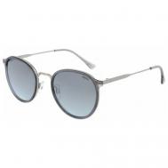 Солнцезащитные очки , круглые, с защитой от УФ, градиентные, для женщин, серый Mexx