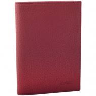 Обложка для паспорта , бордовый sks Leben