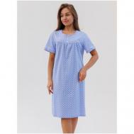 Сорочка , размер 54, голубой Modellini