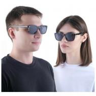 Солнцезащитные очки , вайфареры, с защитой от УФ, черный Onesun