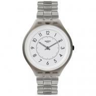 Наручные часы , серебряный, белый Swatch