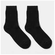 Мужские носки , махровые, размер 43/46, черный Lav