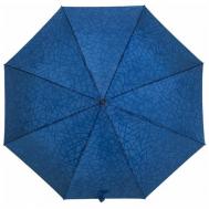 Мини-зонт , полуавтомат, 3 сложения, проявляющийся рисунок, чехол в комплекте, синий NONAME