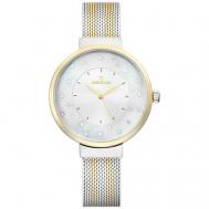 Наручные часы  Femme 74288, золотой, белый Essence