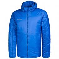 Куртка , силуэт полуприлегающий, съемный капюшон, регулируемый капюшон, карманы, ветрозащитная, водонепроницаемая, утепленная, размер S, синий 2K Sport