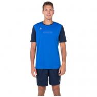 Форма  волейбольная, футболка и шорты, размер M(RU46), синий REBORN