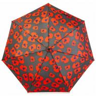 Зонт , автомат, 3 сложения, купол 90 см., 7 спиц, чехол в комплекте, для женщин, красный Labbra