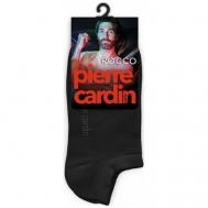 Мужские носки , 1 пара, укороченные, размер 3 (39-41), черный Pierre Cardin