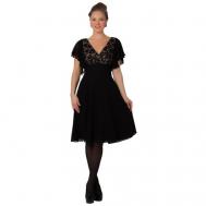 Платье , размер 40, черный Swing