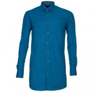 Рубашка , размер 58/XXL/170-178/45 ворот, синий Imperator