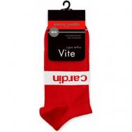 Мужские носки , 1 пара, укороченные, размер 3 (39-41), красный Pierre Cardin