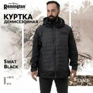 куртка  демисезонная, размер 52/54, черный Remington