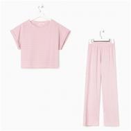 Пижама , размер 48-50, розовый KAFTAN