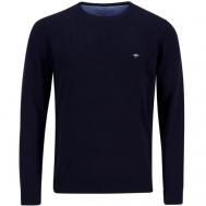 Пуловер , размер L, синий FYNCH-HATTON
