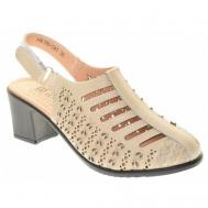 Туфли  женские летние, размер 40, цвет бежевый, артикул HX055-041 BADEN