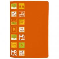 Обложка для паспорта , оранжевый molti