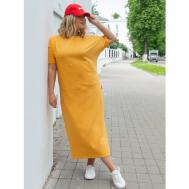 Платье , размер 52, горчичный With street