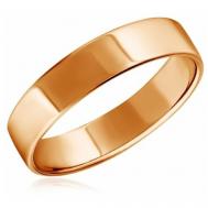 Кольцо АДАМАС, красное золото, 585 проба, размер 17, красный АДАМАС