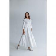 Платье , размер 44-46 M, белый Kinfolk Clothes
