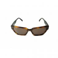 Солнцезащитные очки , узкие, с защитой от УФ, для женщин, коричневый SWAROVSKI