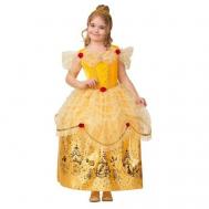 Карнавальный костюм "Принцесса Белль", текстиль-принт, платье, перчатки, брошь, р.32, рост 122 см 45134 Batik