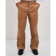 Брюки чинос , повседневные, оверсайз силуэт, размер W30 L32, бежевый Хорошие брюки