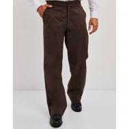 Брюки чинос , повседневные, оверсайз силуэт, размер W30 L32, хаки Хорошие брюки