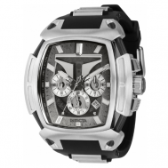 Наручные часы  Часы мужские кварцевые  Star Wars Mandalorian 37371, серебряный INVICTA
