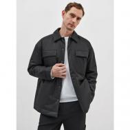 куртка , демисезон/лето, силуэт прямой, размер XL, черный GATE31