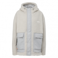 куртка , демисезон/зима, силуэт прямой, капюшон, карманы, подкладка, утепленная, размер S, белый Q/S by s.Oliver