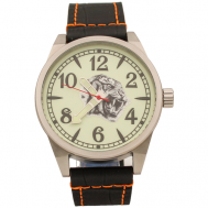 Наручные часы  Командирские Часы наручные Тигр механические 21.315.015, белый ТРИУМФ