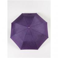 Зонт , полуавтомат, 3 сложения, купол 104 см., 8 спиц, для женщин, фиолетовый Zest