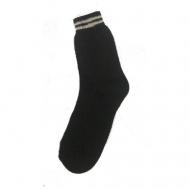 Мужские носки , 1 пара, классические, махровые, размер 27, черный Сибирь