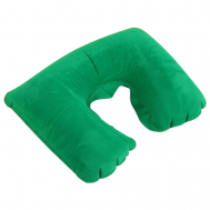 Подушка для шеи , надувная, зеленый Queen fair