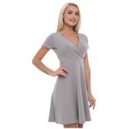 Платье , размер 54 (3XL), серый Lunarable