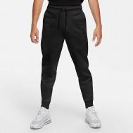 Беговые брюки  Tech Fleece, размер M, черный Nike