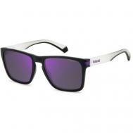 Солнцезащитные очки , квадратные, оправа: пластик, фиолетовый Polaroid