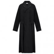 Пальто  , средней длины, размер u, черный Aryam&Co