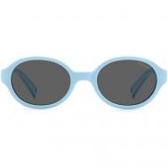Солнцезащитные очки  PLD K004/S MVU M9, голубой Polaroid