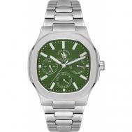 Наручные часы  Наручные часы  SB.1.10503-3, серебряный, зеленый Santa Barbara Polo & Racquet Club