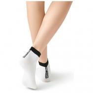 Женские носки  укороченные, размер 35-38, белый Minimi носки